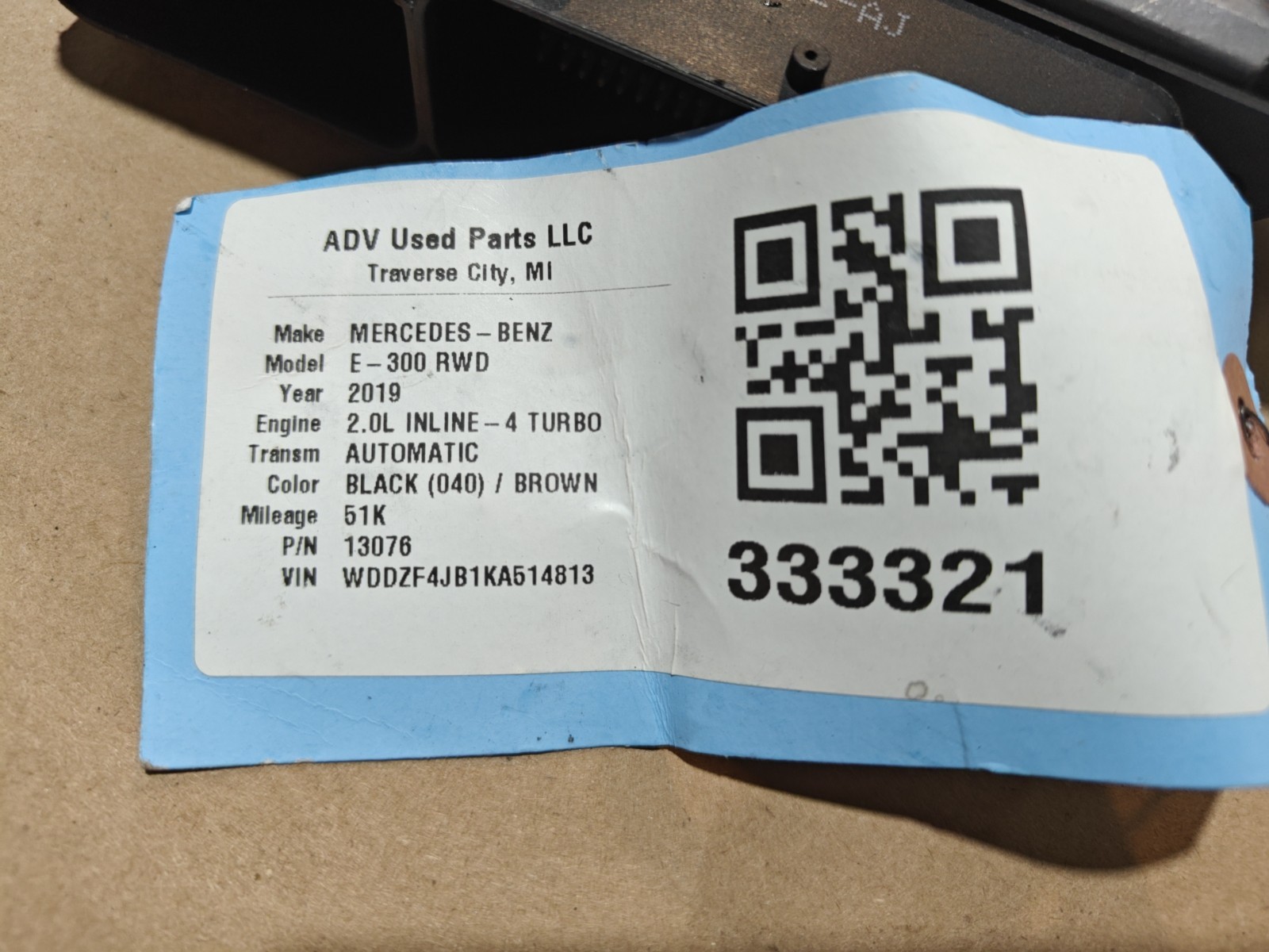 2015-2018 MERCEDES C300 W205 2.0L ENGINE ECU CONTROL MODULE UNIT OEM A2749001600