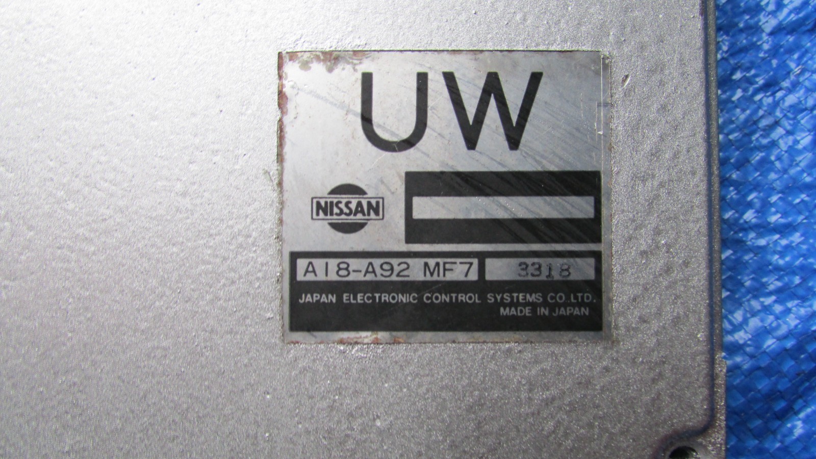 92-92 Nissan 300zx ECU non turbo automatic transmission 23710-46P80 A18-A92 MF7