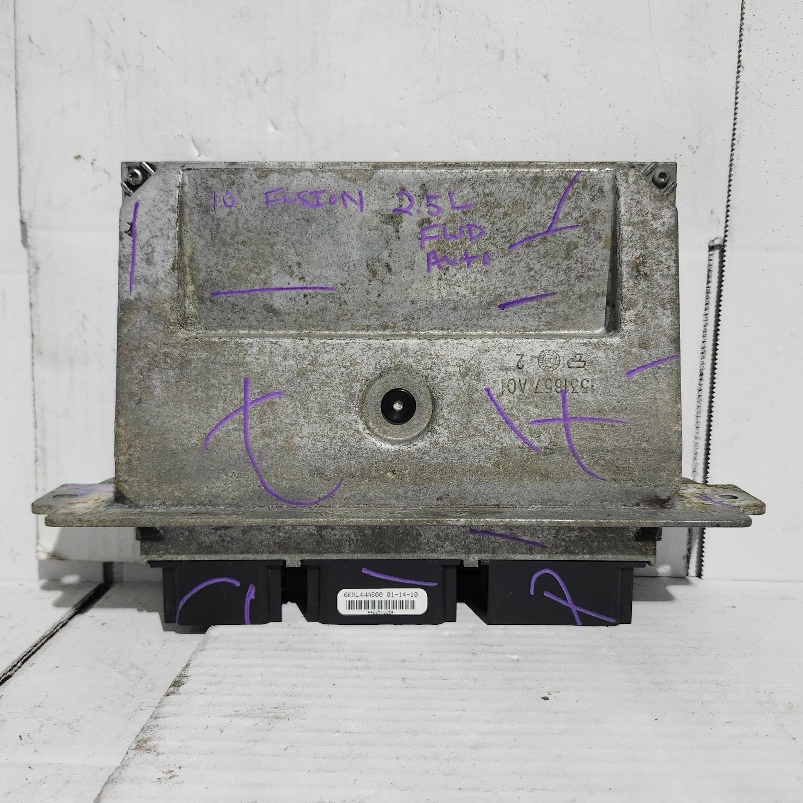 💥 10 Ford Fusion Milan 2.5L FWD ECM Engine Computer Module AE5A 12A650 BUB OEM