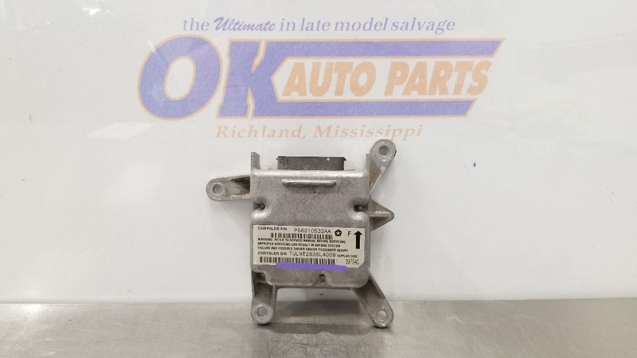 06 JEEP WRANGLER TJ SRS BAG MODULE 56010533AA
