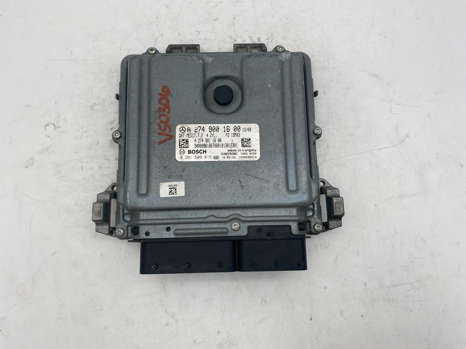 2019 Mercedes GLC300 2.0L Engine Computer Control Module ECU ECM A 274 900 16 00