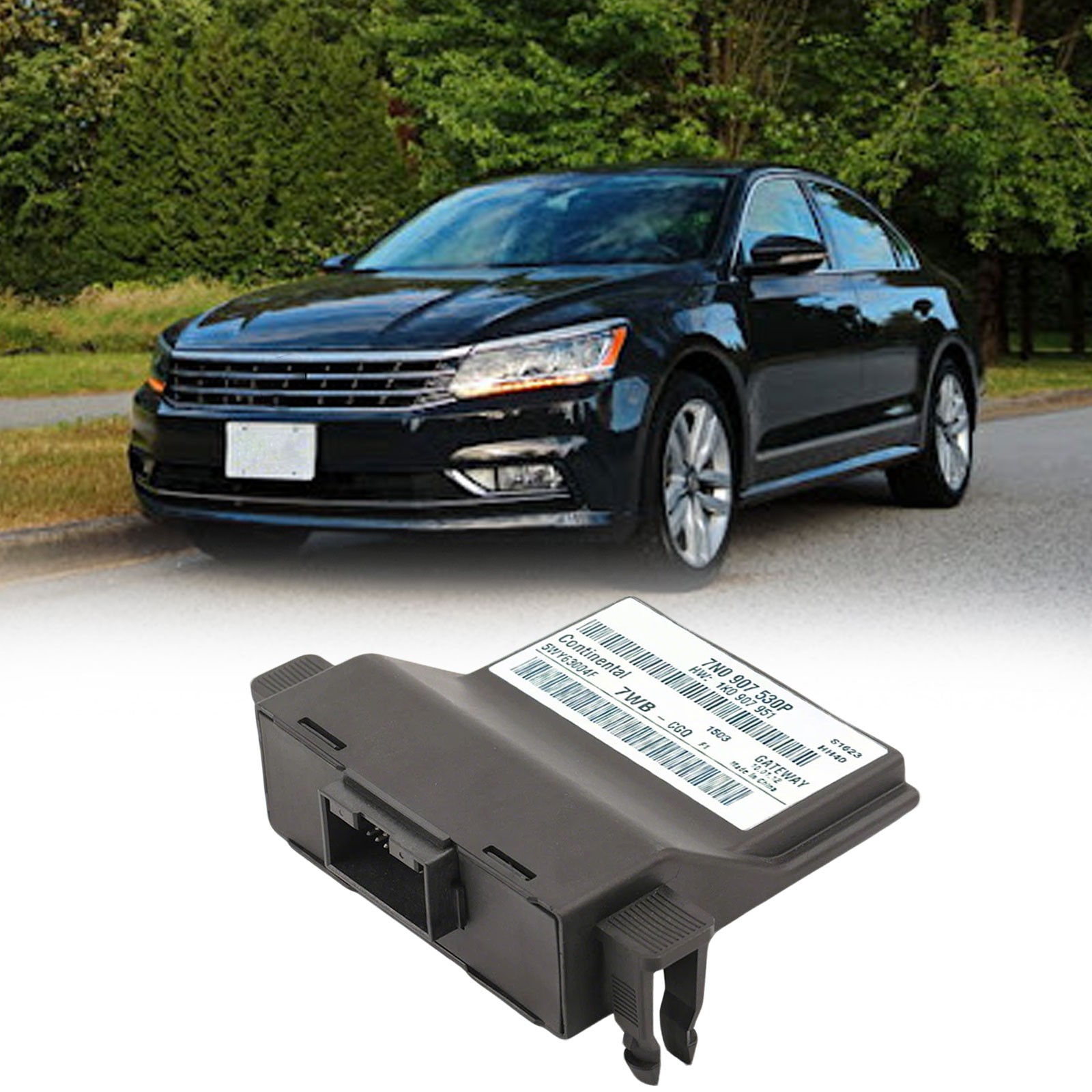 7N0907530P Gateway CANBUS Interface Control Module for 2012-2015 VW PASSAT B7aP
