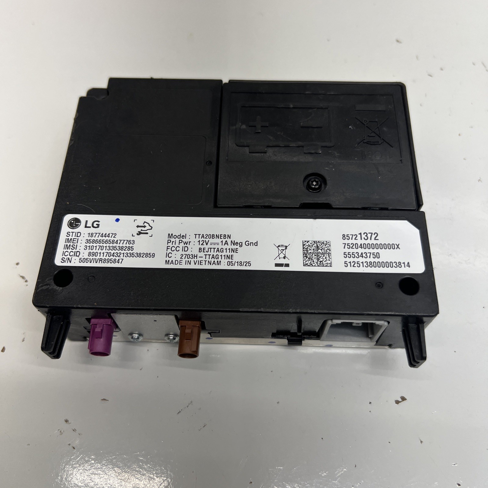 2025 CHEVROLET SILVERADO 2500 Communication control module OEM GS10