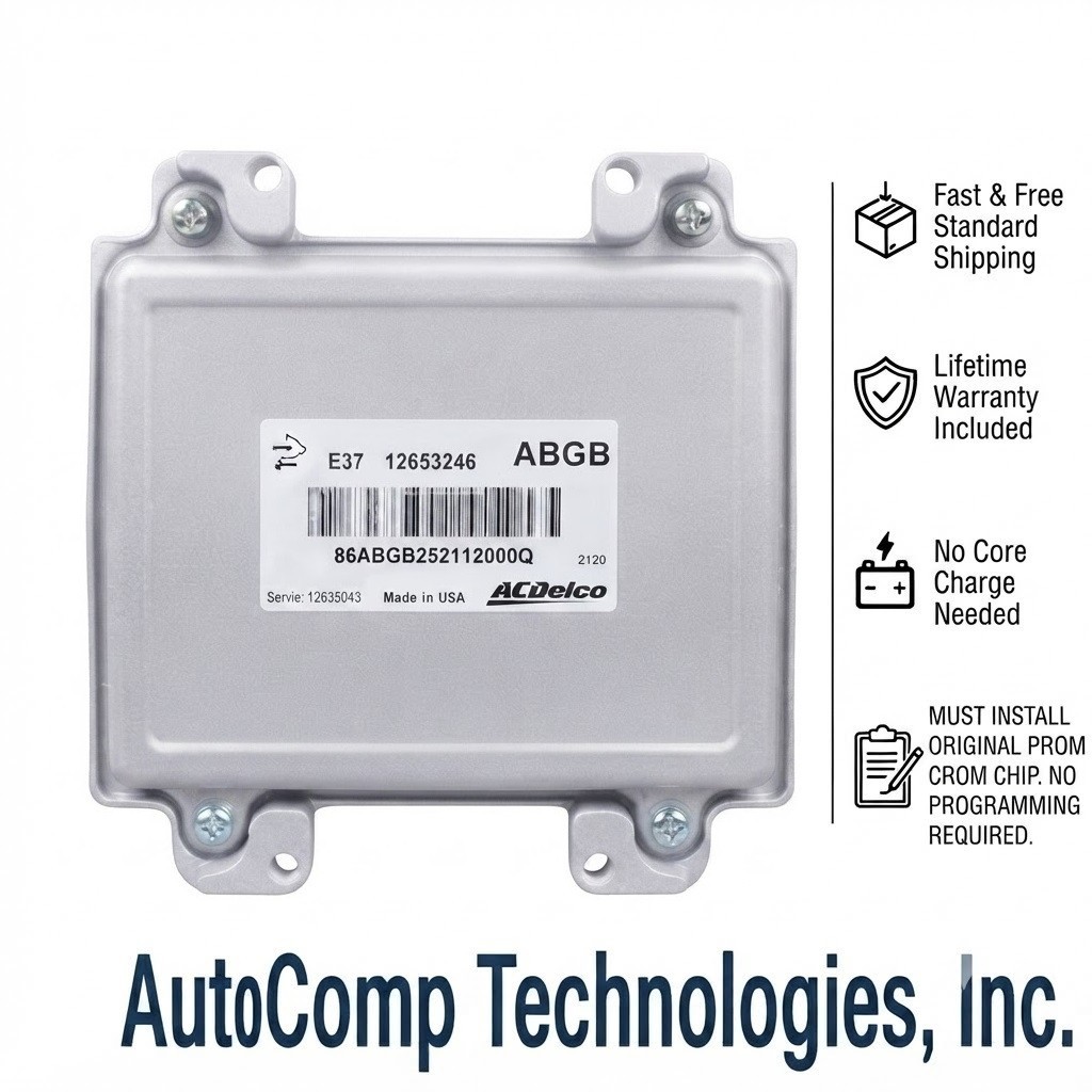 12635043 10 CHEVROLET EXPRESS 4.3L PROGRAMMED ENGINE COMPUTER MODULE ECM PCM