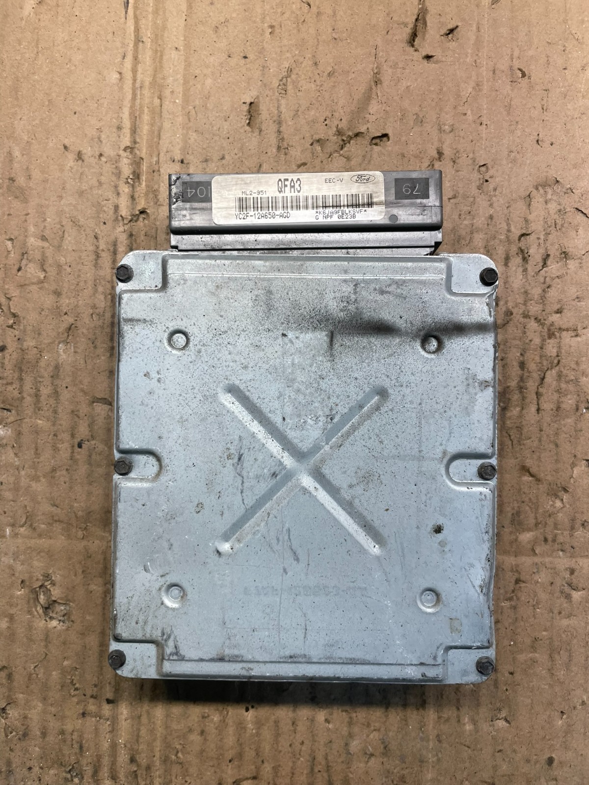 2000 Ford Van E250 4.2L Engine Control Unit ECU ECM Module S4709 DG