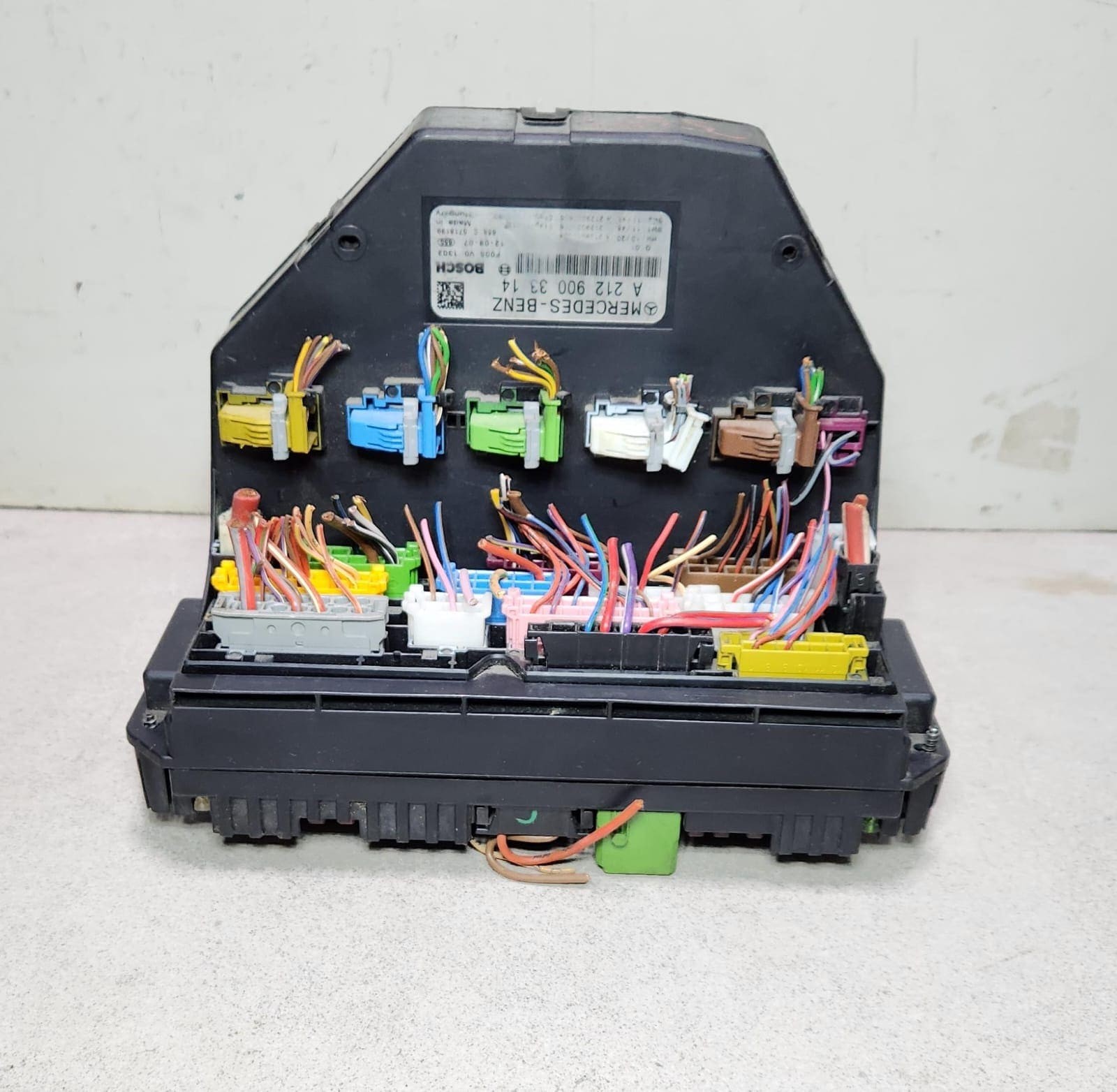 Mercedes-Benz Sam Control Module Front/Rear A2129003314 W204 C-Class