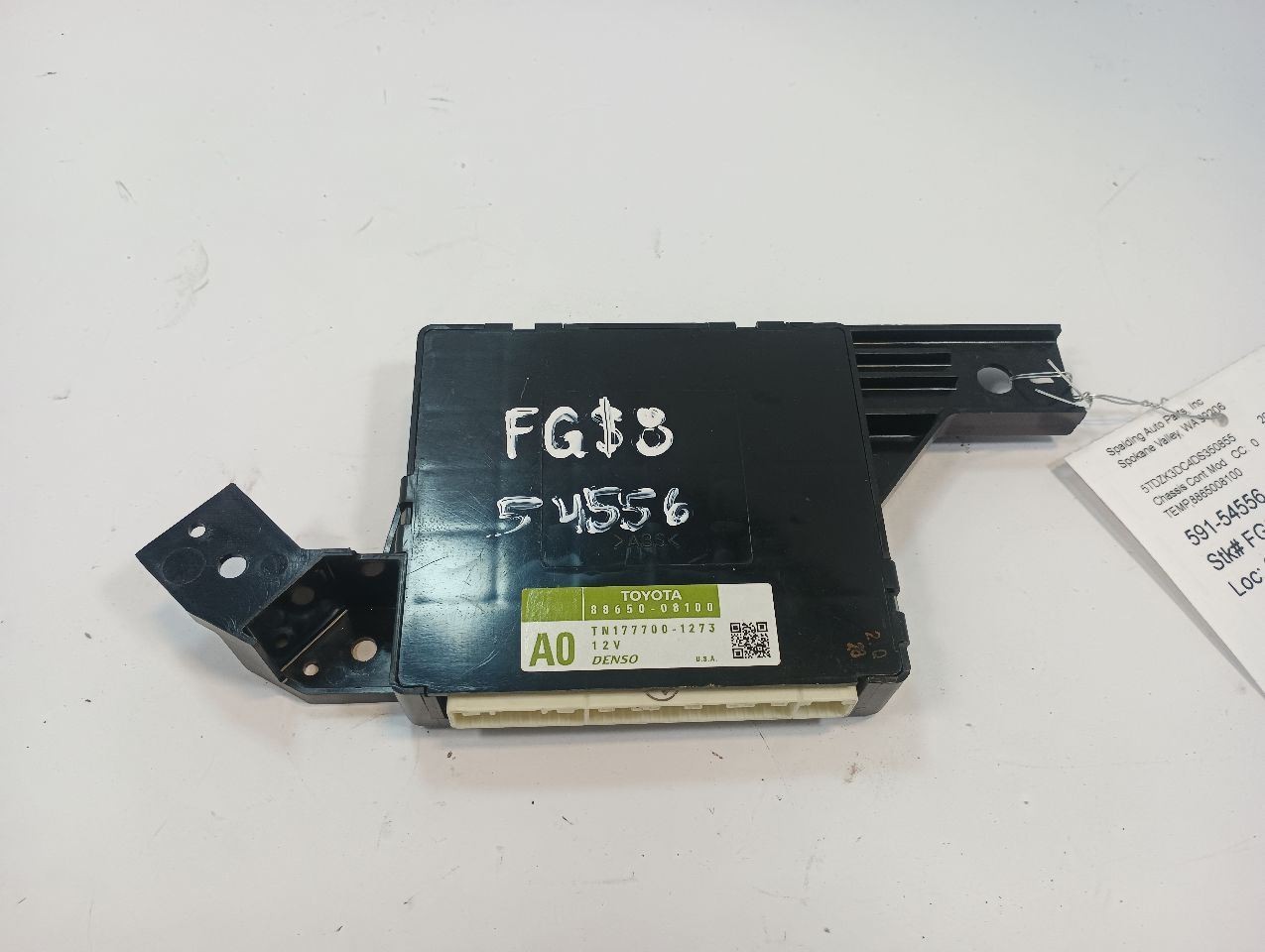 8865008100 Temperature Control Module From 2013 SIENNA (12783369