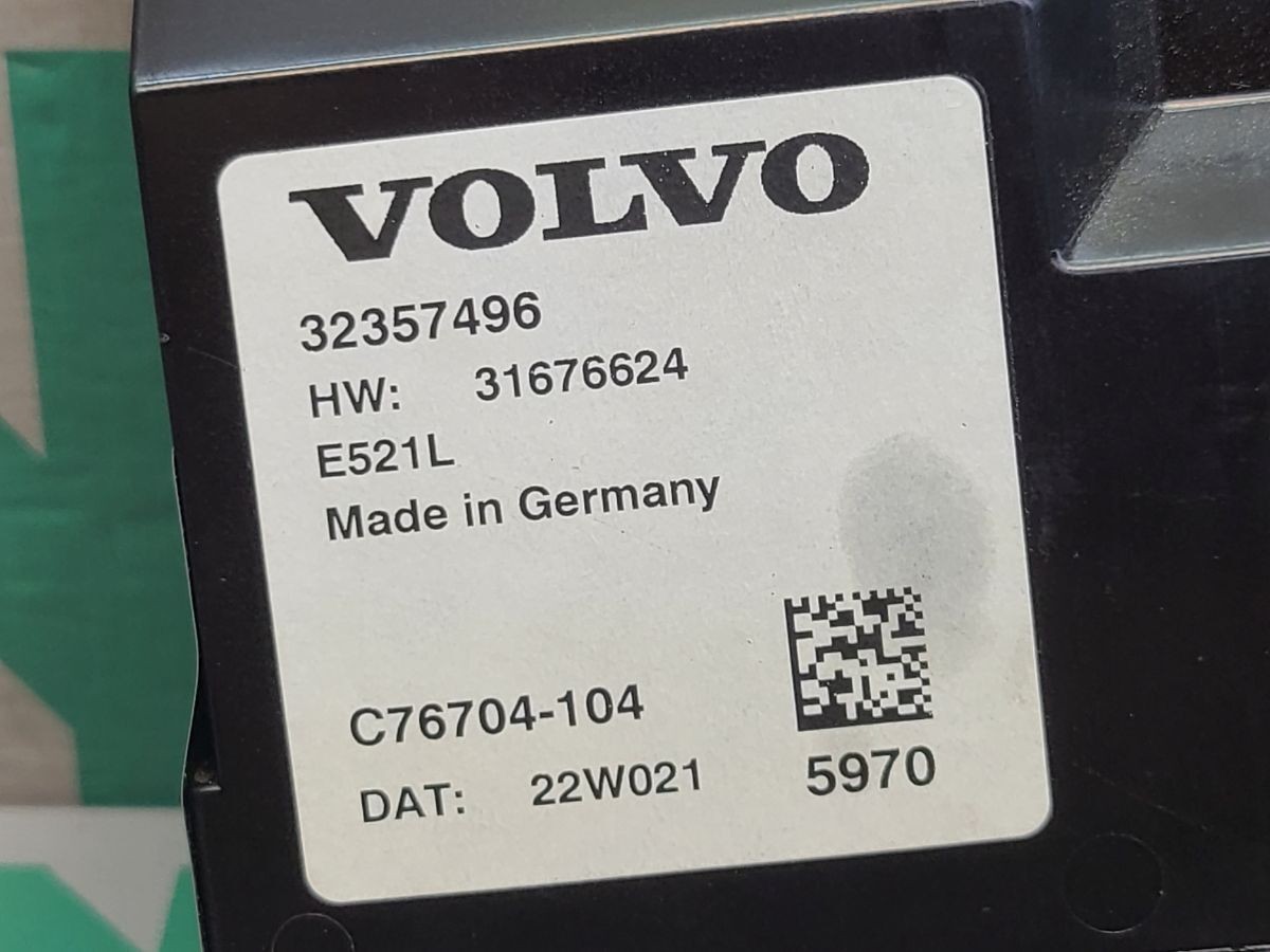 VOLVO XC60 MK2 Boot Tailgate Control Module ECU 32357496