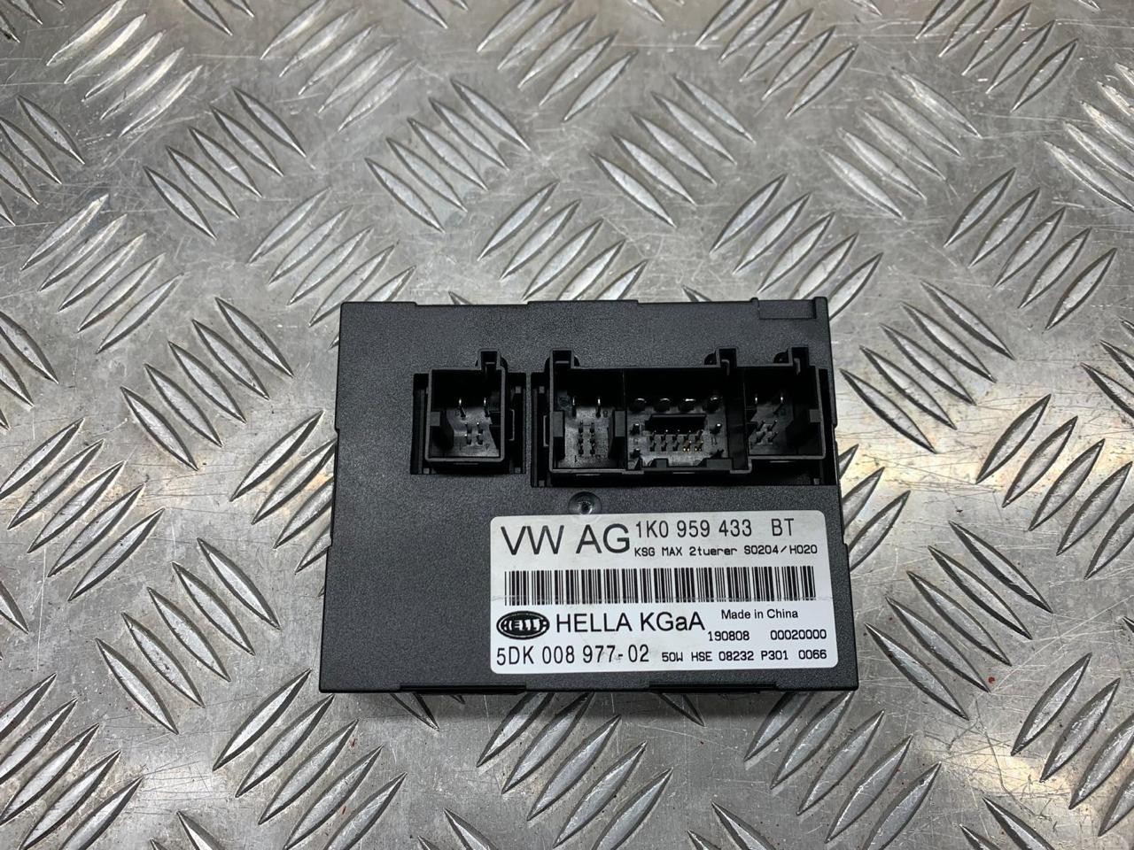 VW GOLF MK5 2008 2.0 5DR AUTO DSG CONVENIENCE COMFORT CONTROL MODULE 1K0959433BT