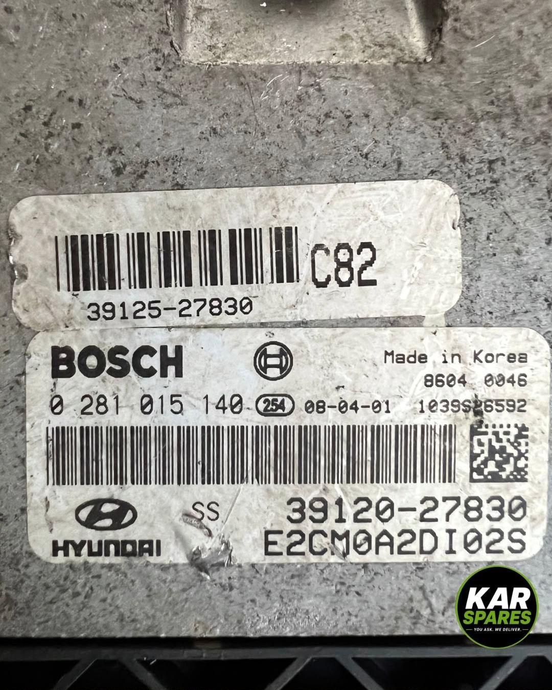 ENGINE CONTROL MODULE ECU 39120-27830 FITS HYUNDAI SANTA FE 2007-2008