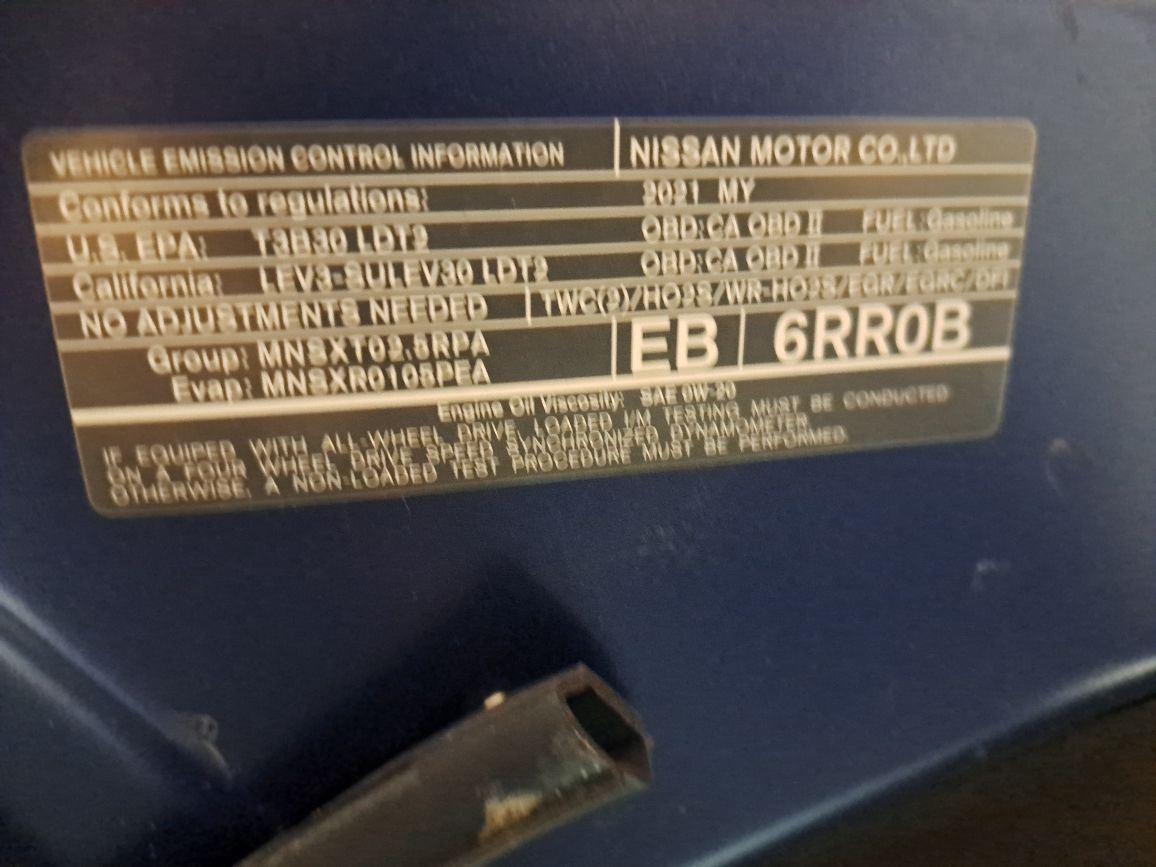 2021 Rogue Engine Computer/Module Ecu/Ecm/Pcm Sku#4379782