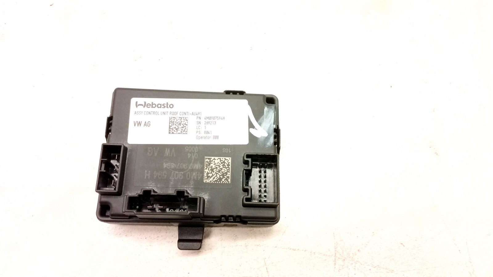 17-24 AUDI B9 A4 S4 22-24 VW GTI SUNROOF WINDOW GLASS CONTROL MODULE OEM 110425