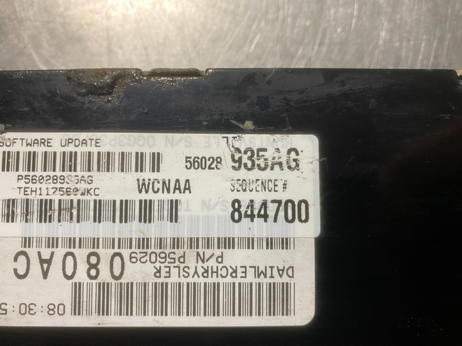 2005 Dodge Dakota 4.7L A/T 4X4 Engine Computer P56028935AG ECU Control Module