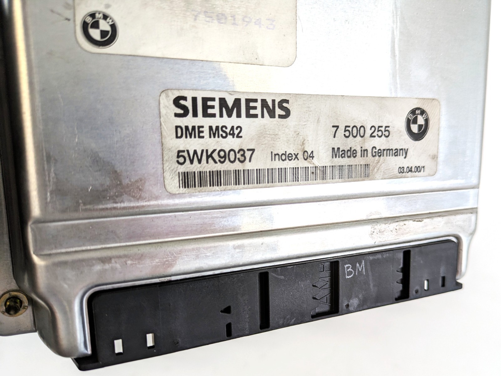BMW 3 5 7 Z3 Series E46 E39 E38 E36 Engine ECU DME Basic Control Unit 7500255