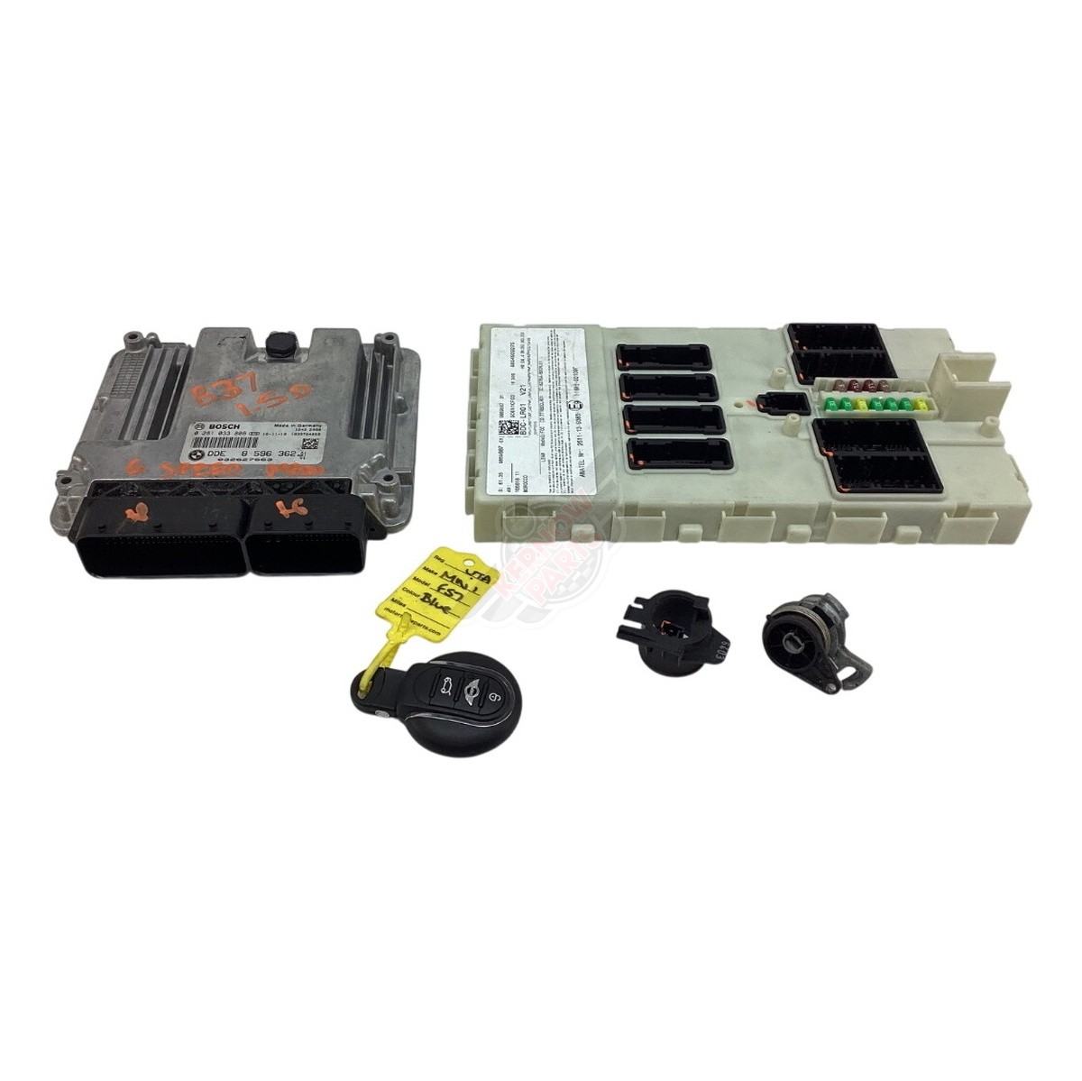 BMW Mini F56 Cooper 1.5 Diesel B37 Engine ECU BCM Key Lock Set Manual 8596362