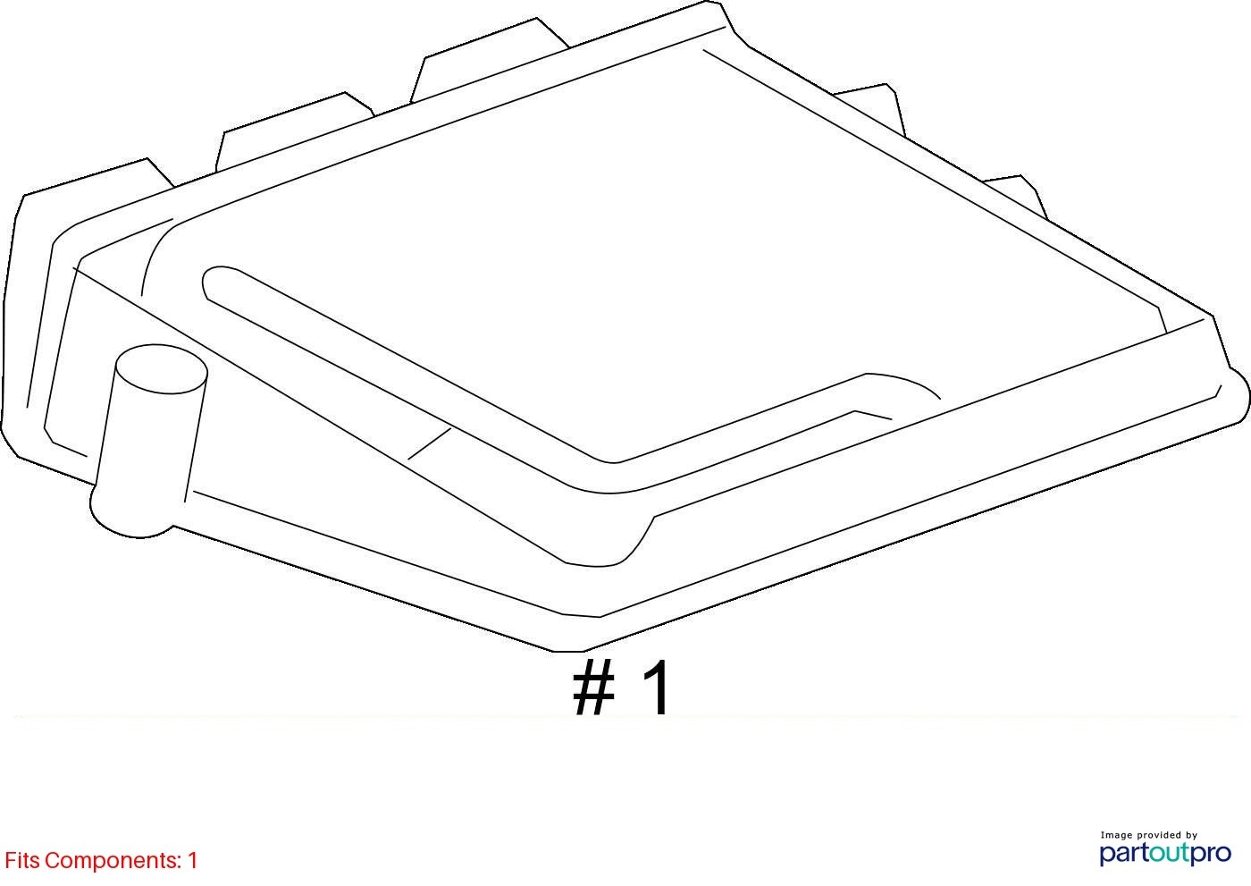 2011-2012 Ford Fusion Engine Computer Ecu Pcm Ecm Pcu Oem LV9UN