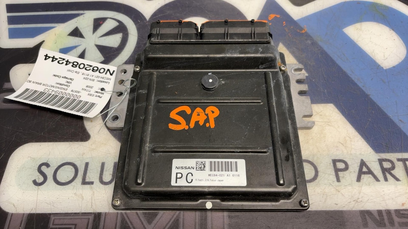 2006 Nissan Titan Engine/motor Brain Box Mec84-021 A1 6116 ECU Flex Fuel