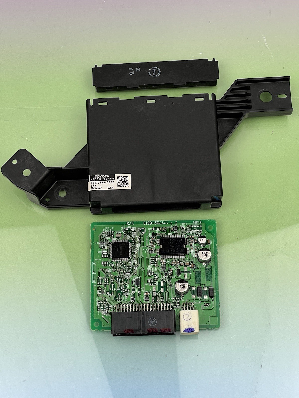 2012-2013 TOYOTA CAMRY AC AMPLIFIER CLIMATE CONTROL MODULE 88650-06490 OEM