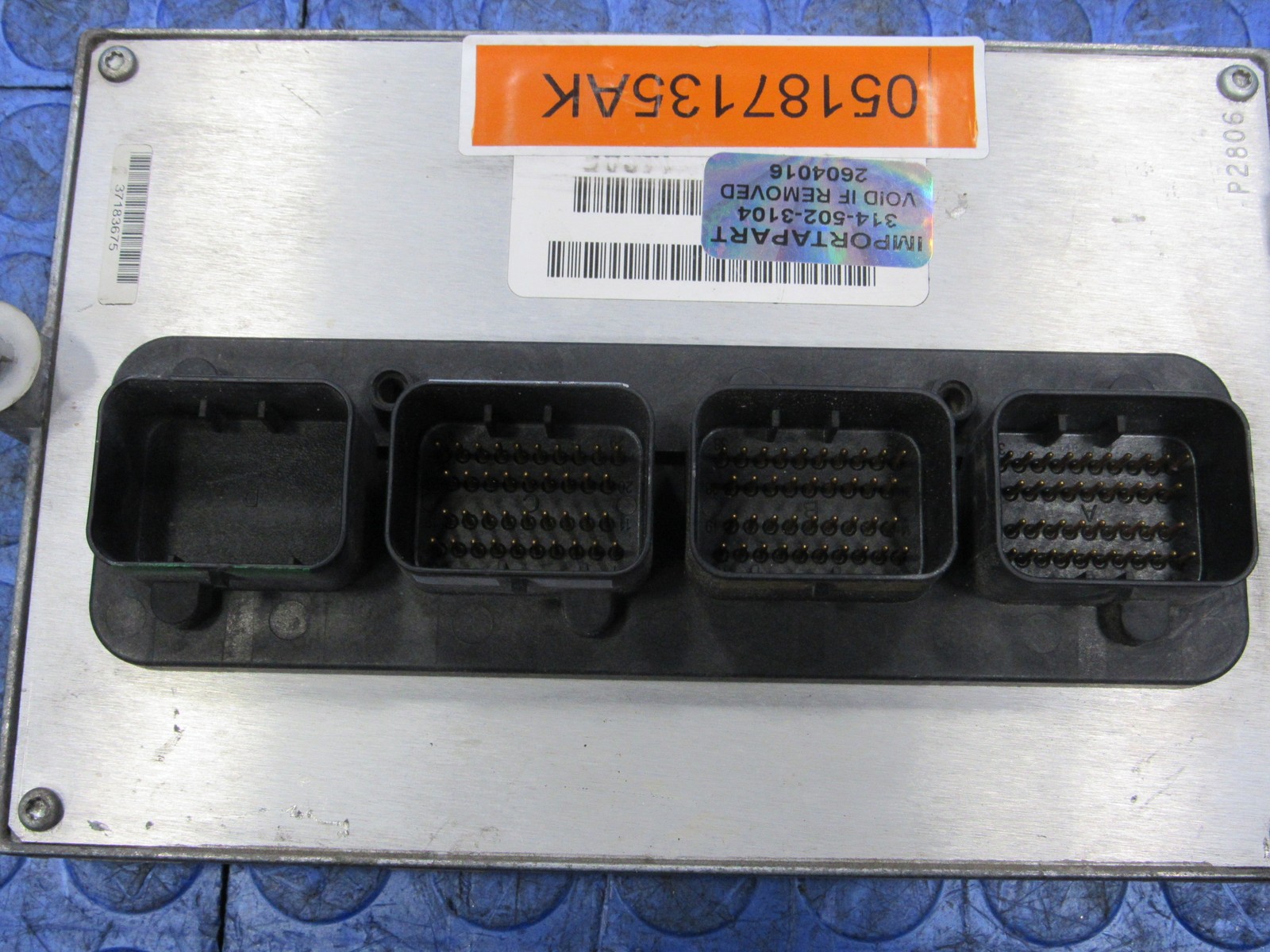 PROGRAMMED PLUG & PLAY 07 Jeep Wrangler JK Rubicon MT ECU 05187135AK 135 PROG 16