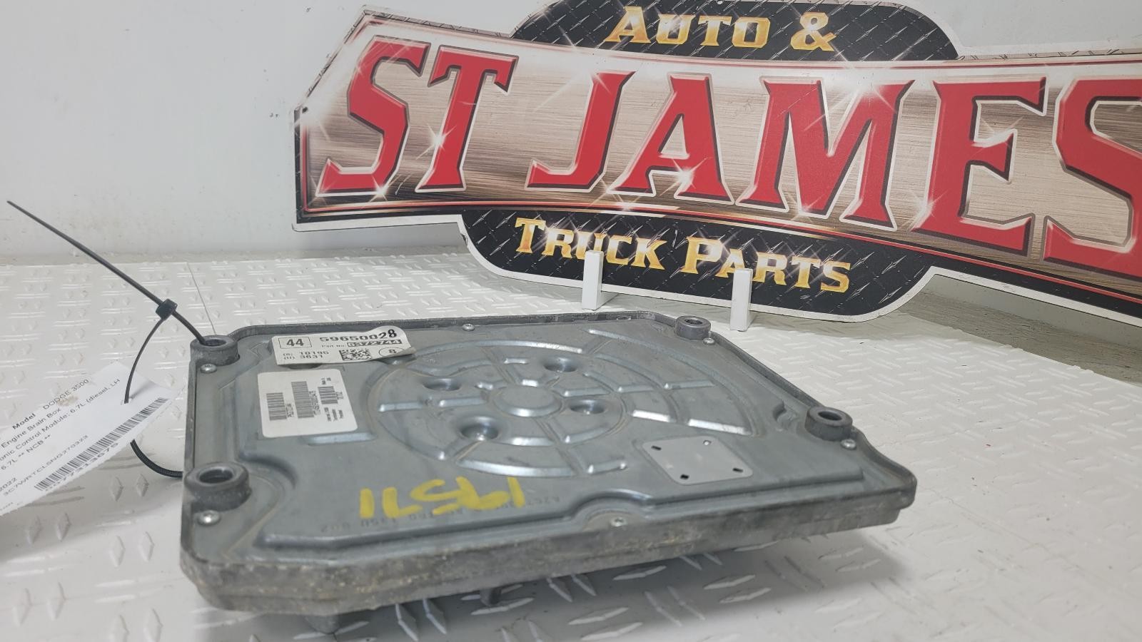 2019-2022 Ram 2500 3500 Cummins 6.7L Turbo ECM for Chassis Cab, ID 6372744