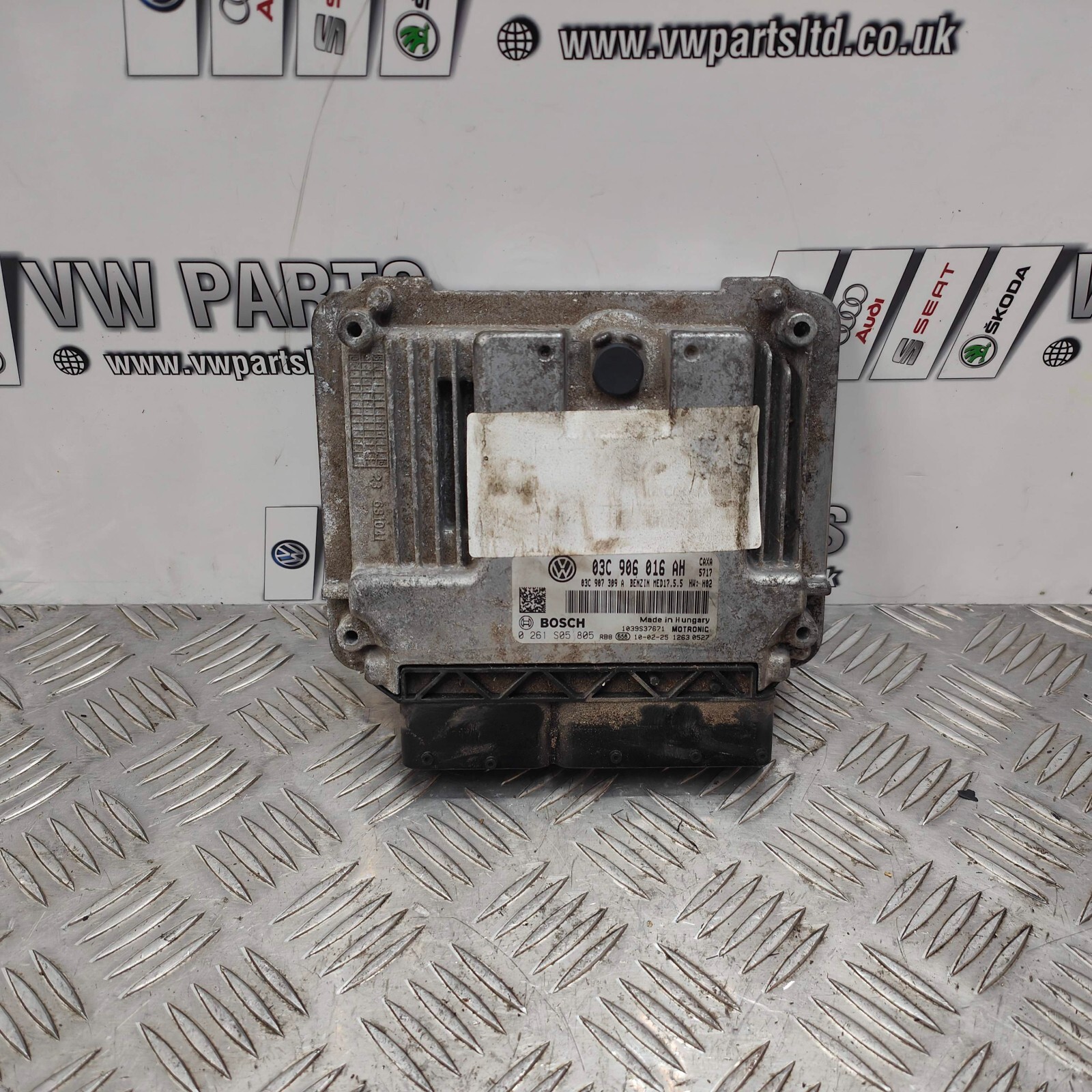 ENGINE ECU VW SCIROCCO SEAT SKODA AUDI 1.4TSI CAX 03C906016AH 2008-2014