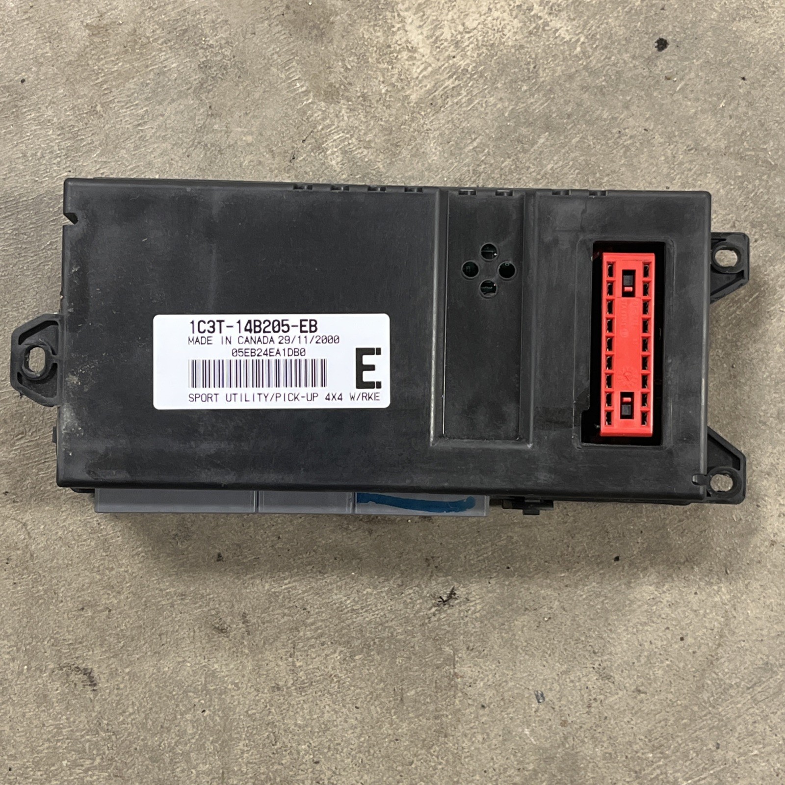 2000 2002 Ford F250 F350 Excursion GEM 4WD Transfer Case Module 1C3T-14B205-EB