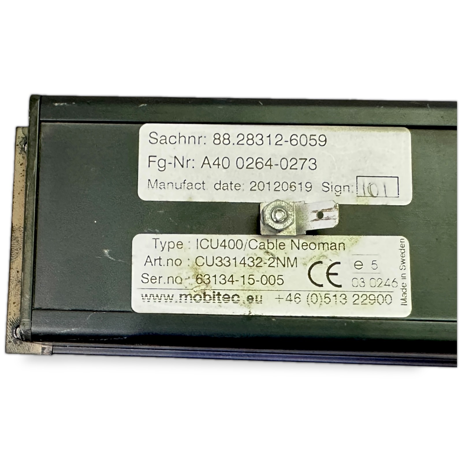 MAN TP2170512 Control Module, Destination Route Number Board 88.28312-6059