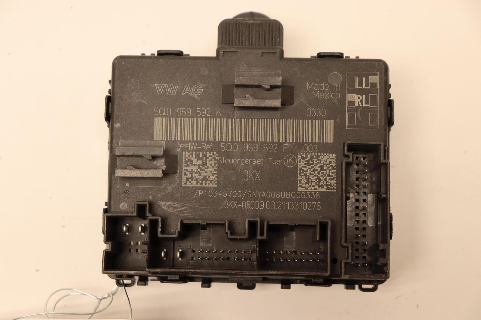 2021 VW VOLKSWAGEN ATLAS FRONT RIGHT PASSENGER SIDE DOOR CONTTROL MODULE OEM