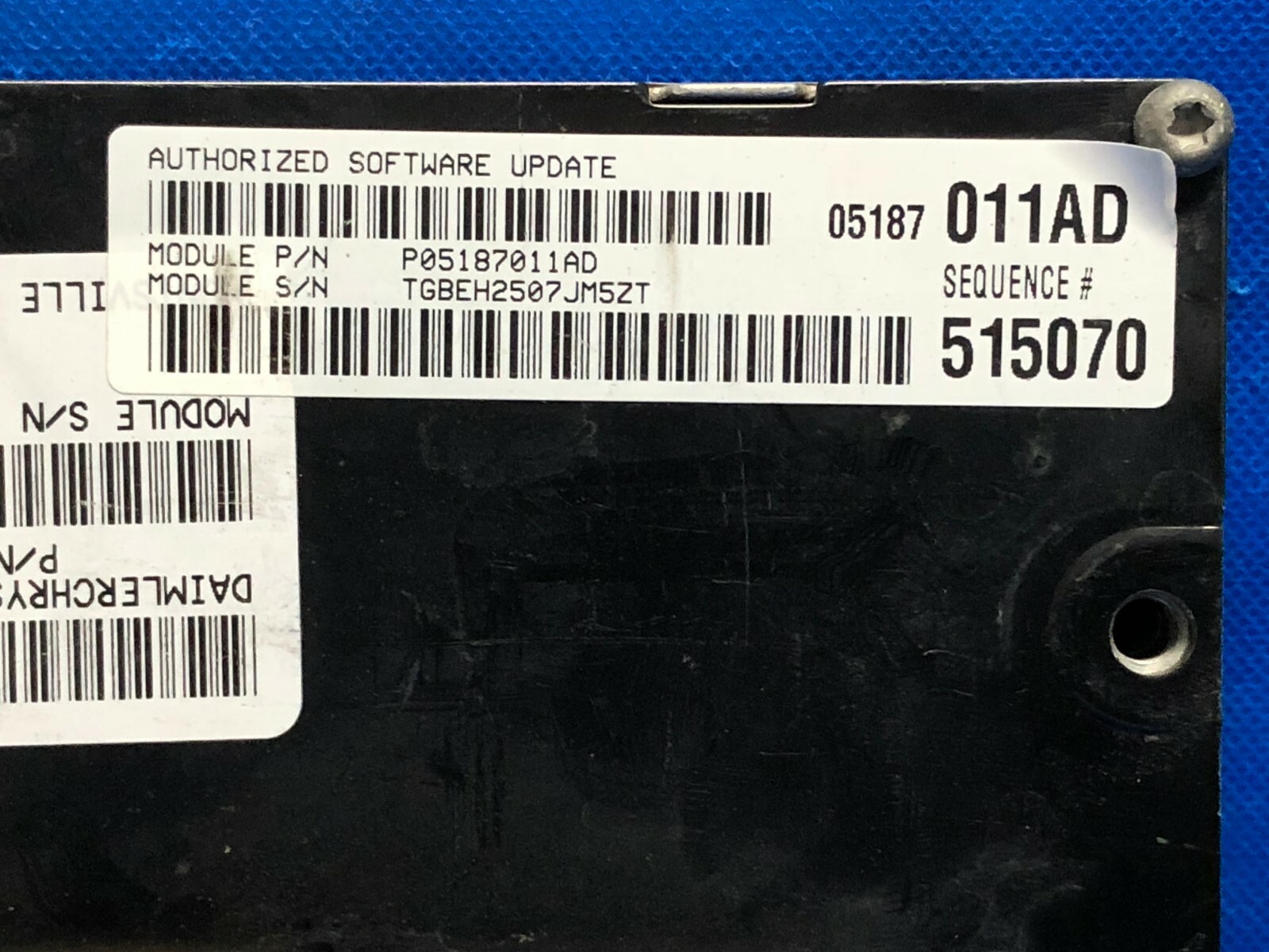 PROGRAMMED PLUG & PLAY 08 CHRYSLER CHARGER ECM ECU COMPUTER PCM P05187011AD 011