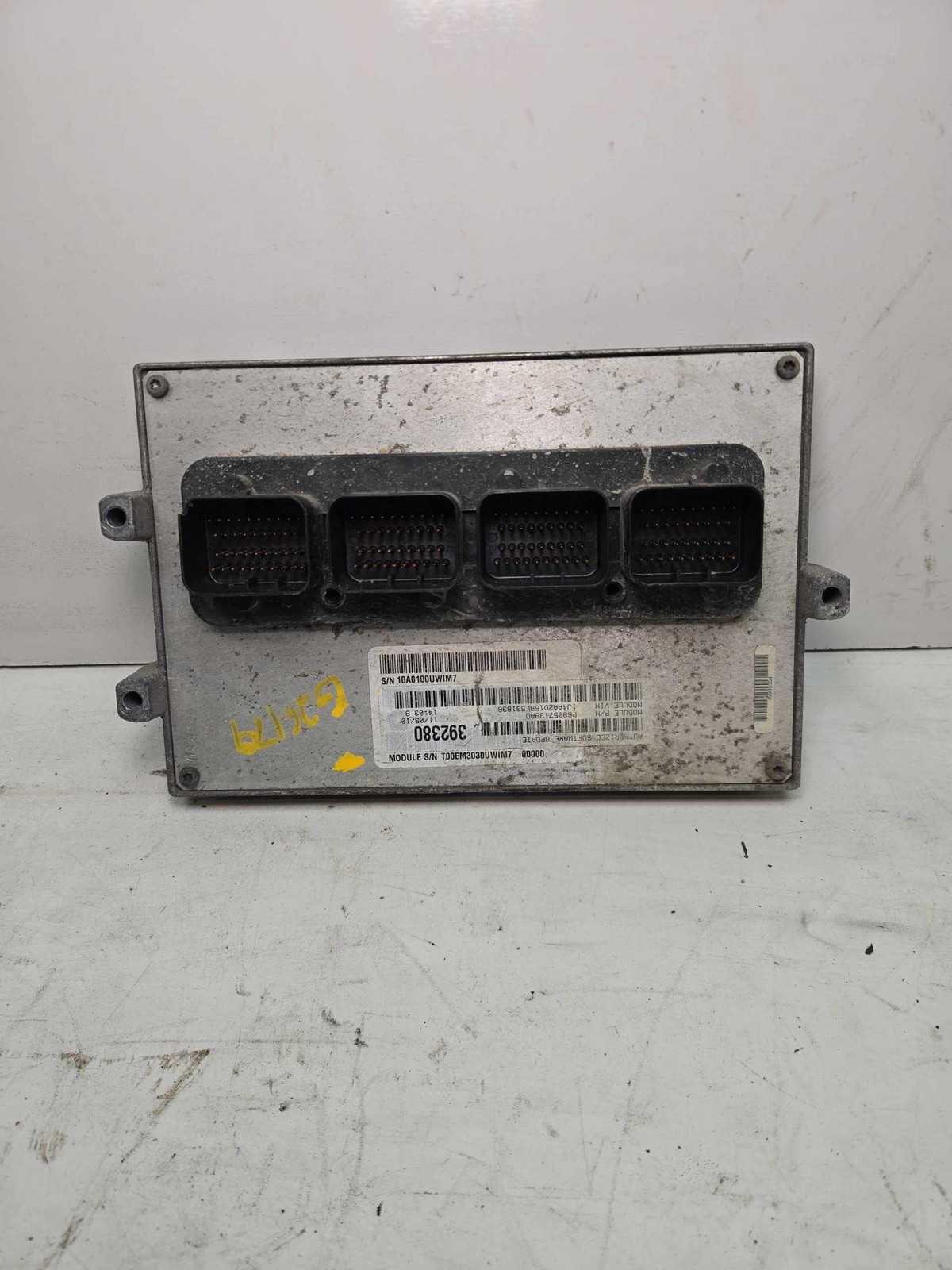 Used Engine Control Module (ECM) fits: 2011 Jeep Wrangler Electronic Control Mod