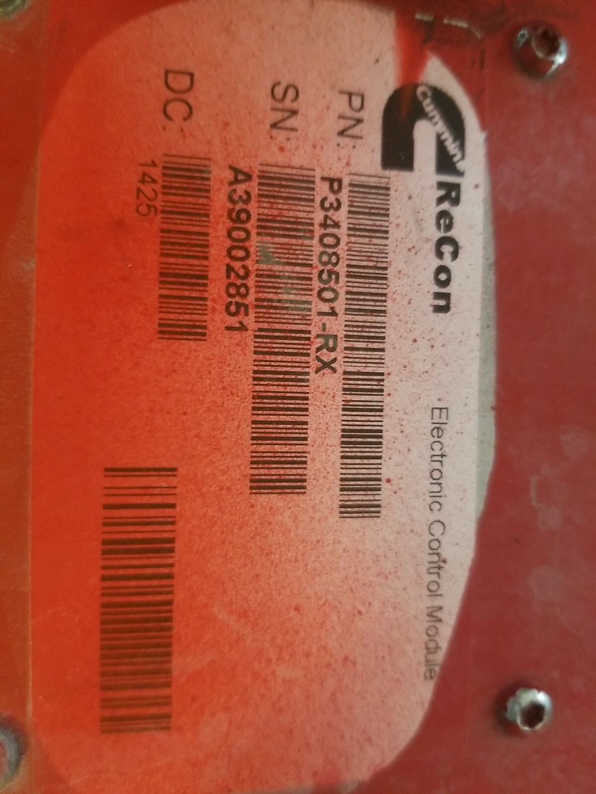 3408501 3408501RX GENUINE CUMMINS ECM