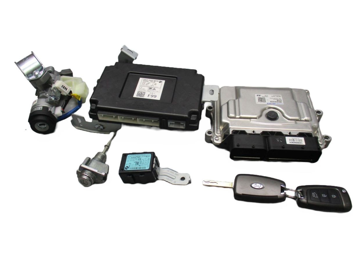 Engine control unit rate for Hyundai Kona 1.0 T-Gdi year of cost. 17- 39108-04001
