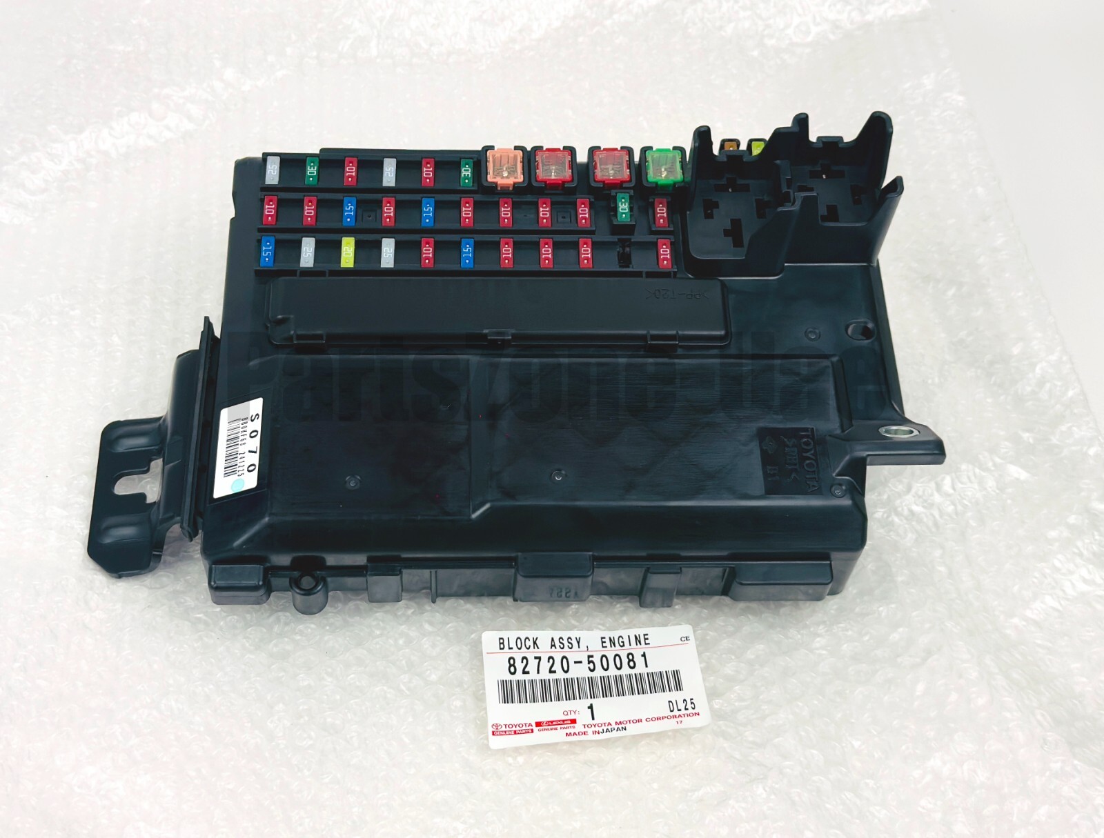 82720-50081 Lexus LS460 LS600h Fuse Relay Engine Room Junction Block GENUINE OEM