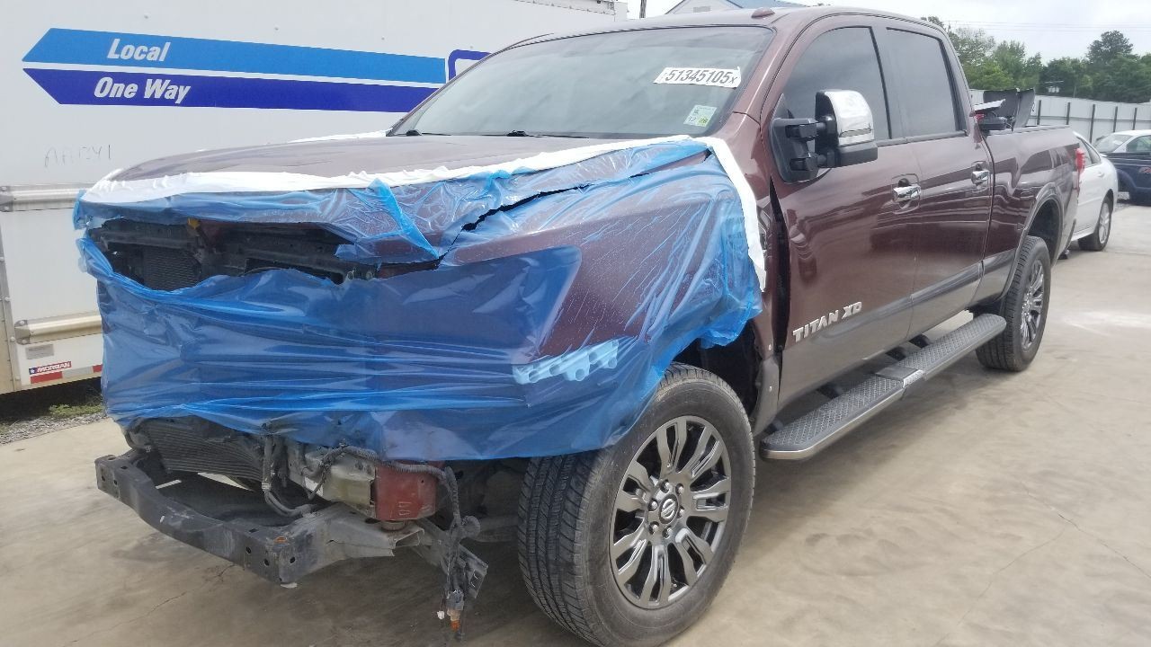 16 NISSAN TITAN XD 5.0L SRS CONTROL MODULE 98820EZ60A