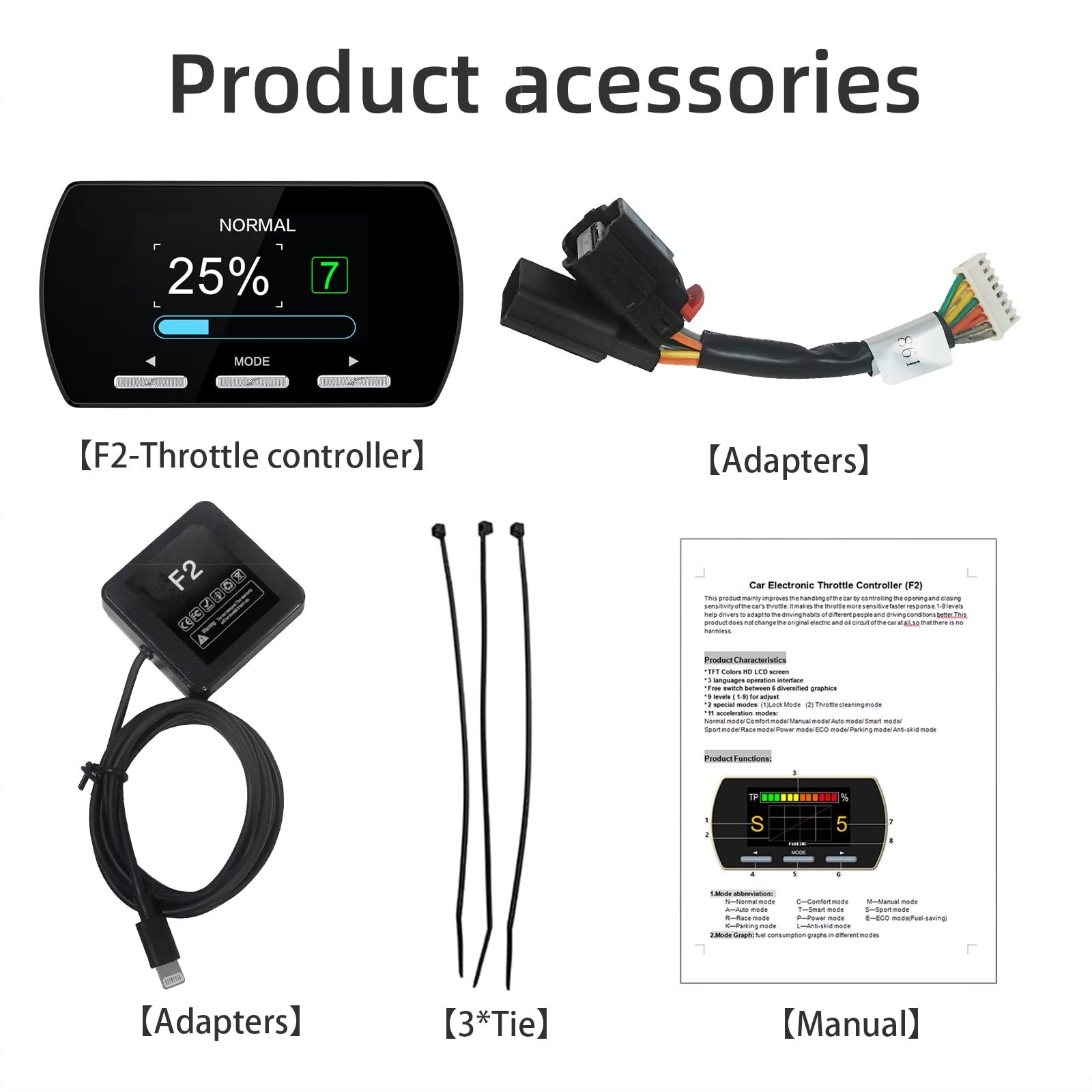 Smart Throttle Response Controller – 9 Drive Modes, Racing Accelerator for Ford
