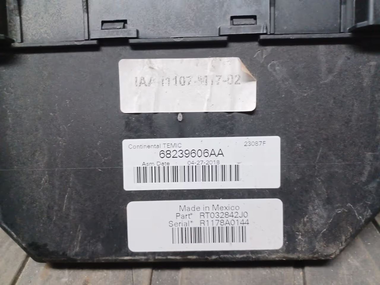 Chassis ECM Multifunction Includes Fuse Box Fits 15-20 CARAVAN 3182982