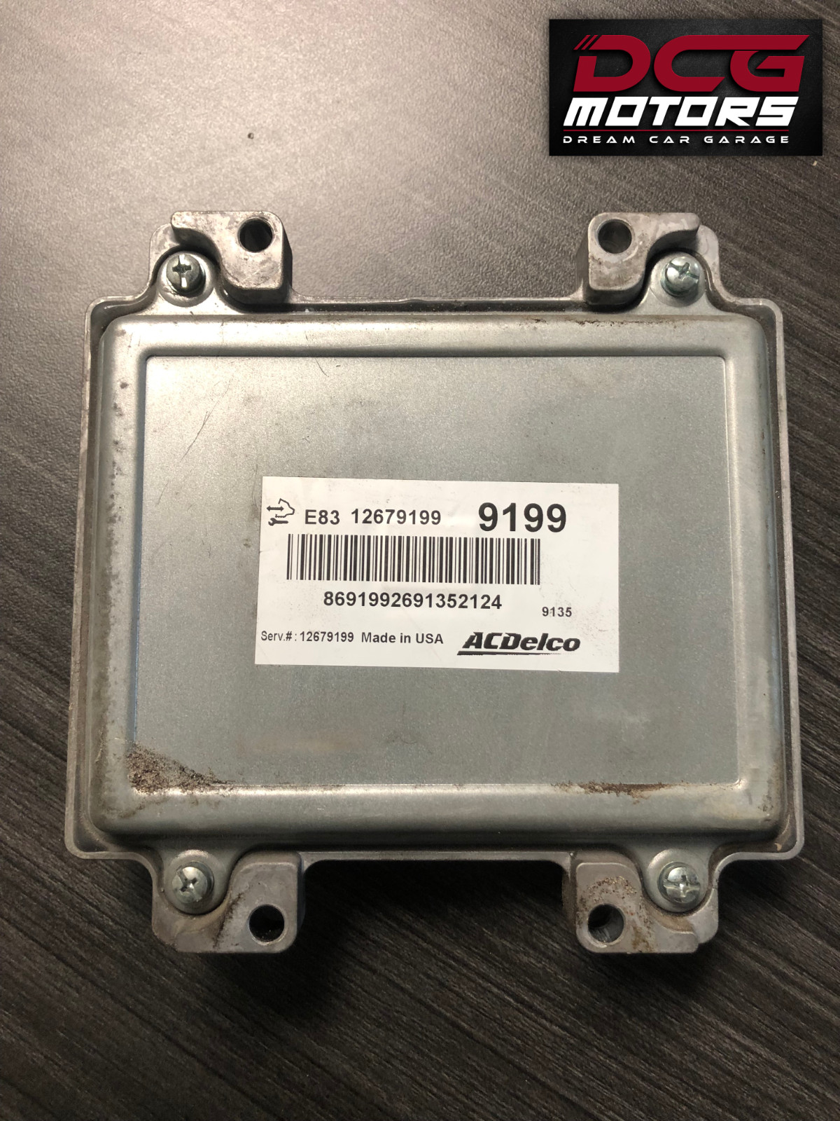ACDelco E83 Engine Control Module 12679199 GMC