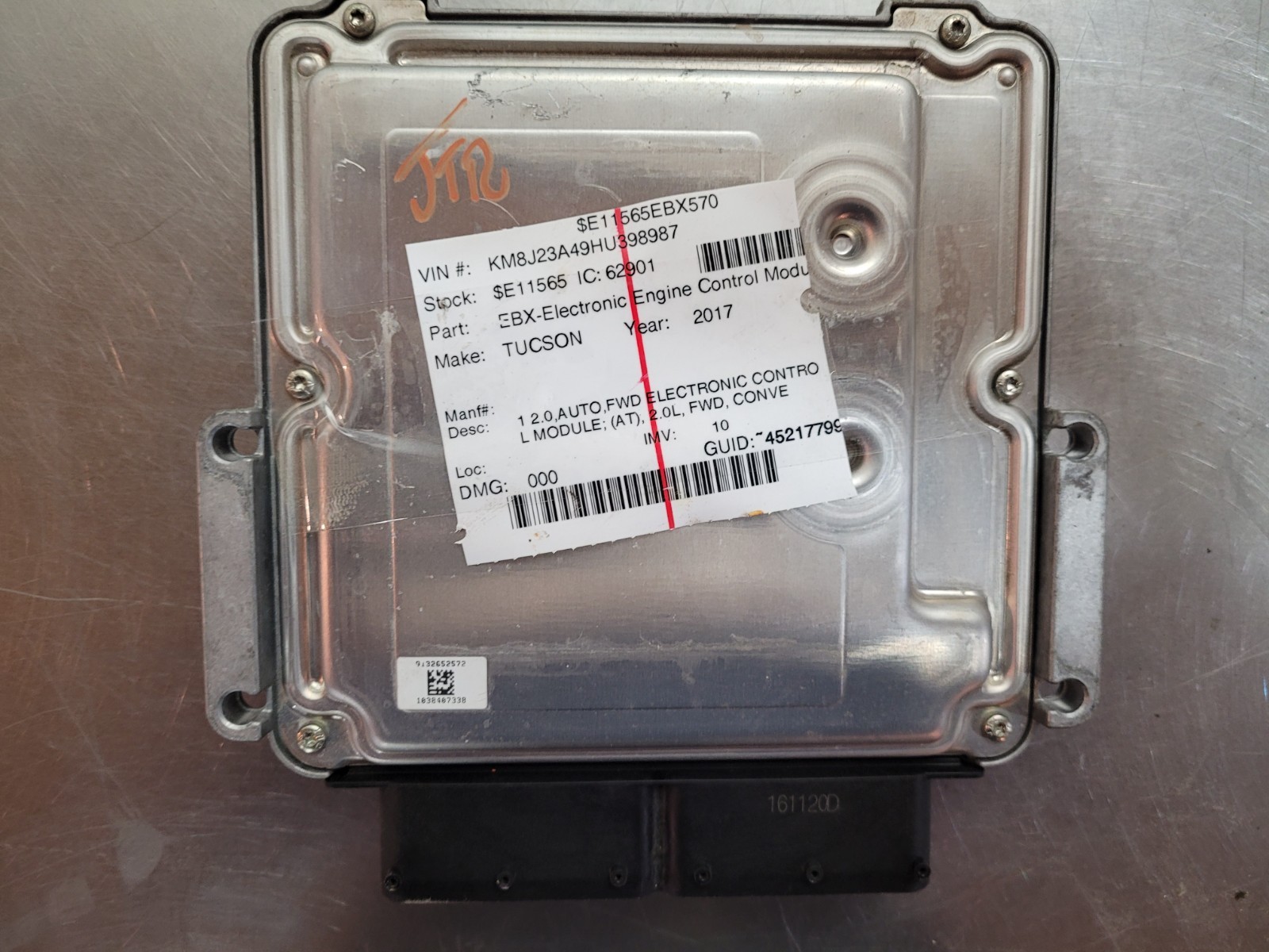 2016-2018 Hyundai Tucson 2.0L Engine Control Module ECU PCM OEM 39133-2ETA4 *J