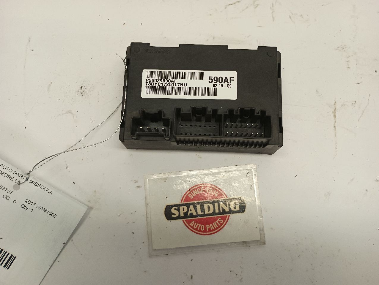 56029590AF Transfer Case Control Module TCCM from 2015 RAM 1500 12857923