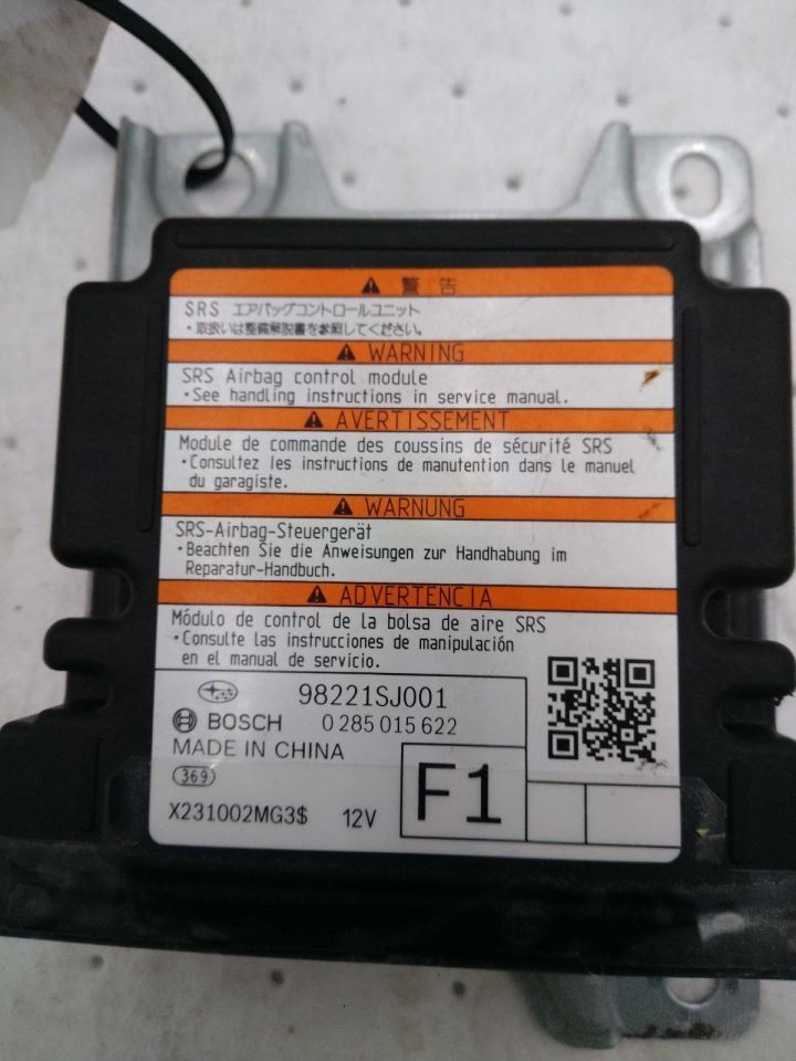 Chassis ECM SRS Console Front Fits 19-22 FORESTER 624021