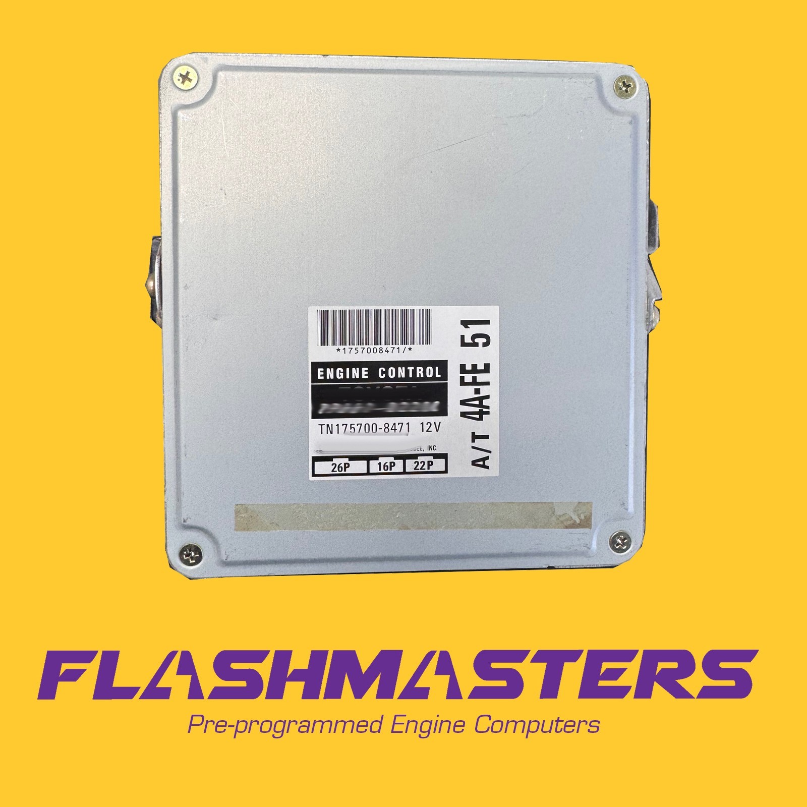 1984-1986 M/T 4Runner 2.4L Engine computer 89661-35010 “Plug & Play” ECM PCM ECU