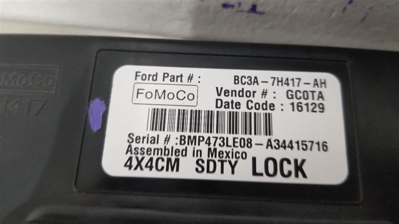 16 FORD F250 SD TRANSFER CASE MODULE BC3A7H417AH