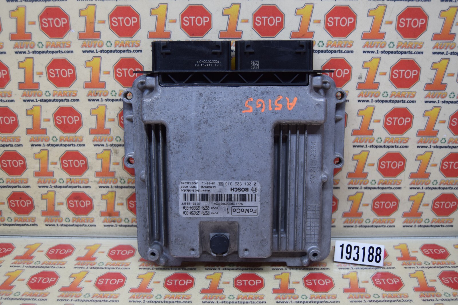 2020 FORD FUSION 1.5L ENGINE COMPUTER MODULE ECU ECM KS7A-12A650-BCA OEM