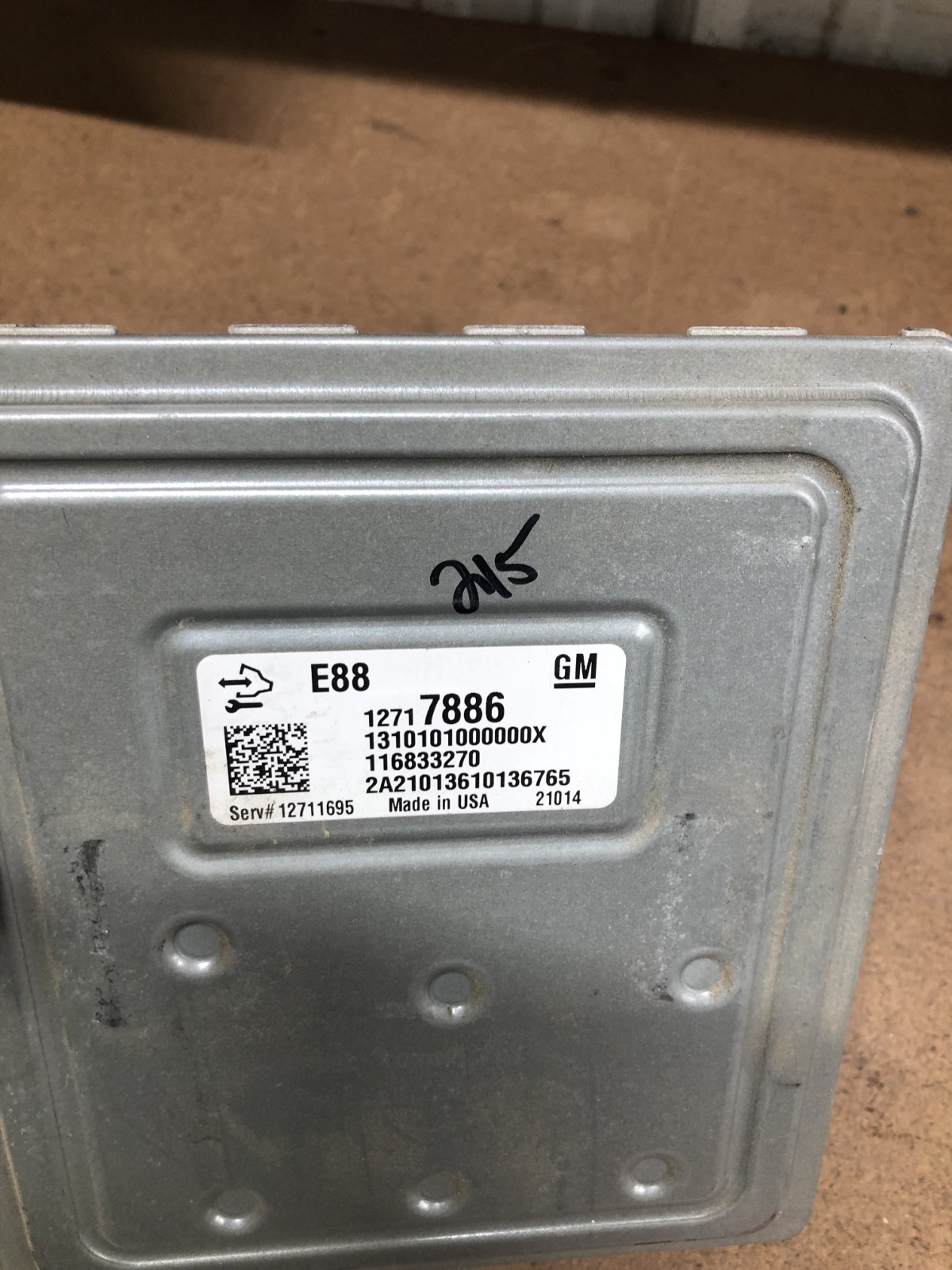 2021 Chevrolet Equinox Engine Control Module Computer Ecu Pcm Ecm 12717886 E88
