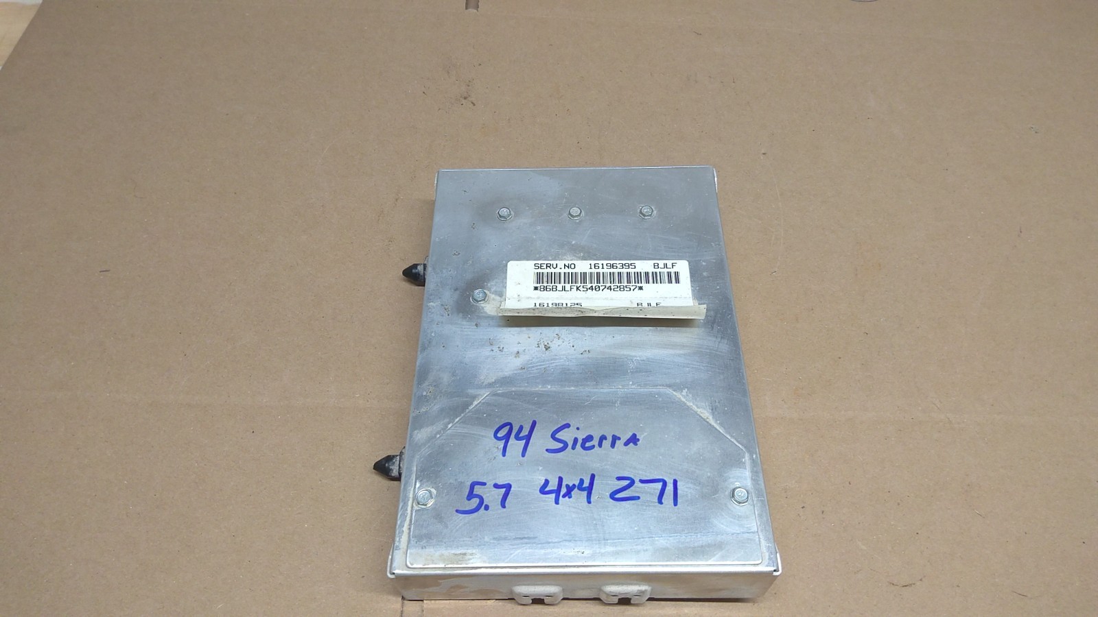 93-94 Chevy Silverado GMC Sierra Computer Module ECU ECM PCM 16196395 BJLF OEM