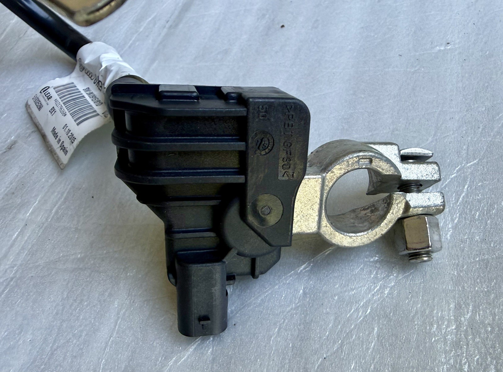 OEM Battery Negative Monitoring Module Cable Clamp Audi Q7 2009-2015 8K0915181D