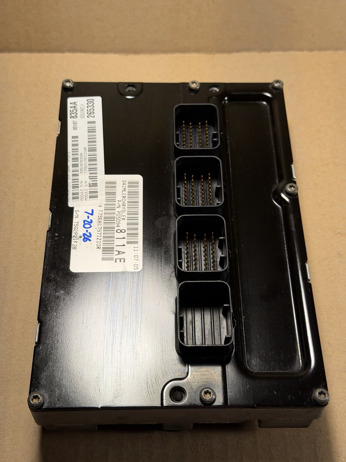 2007 DODGE CHARGER CHRYSLER 300 5.7L ENGINE COMPUTER ECM ECU PCM P05094811AE