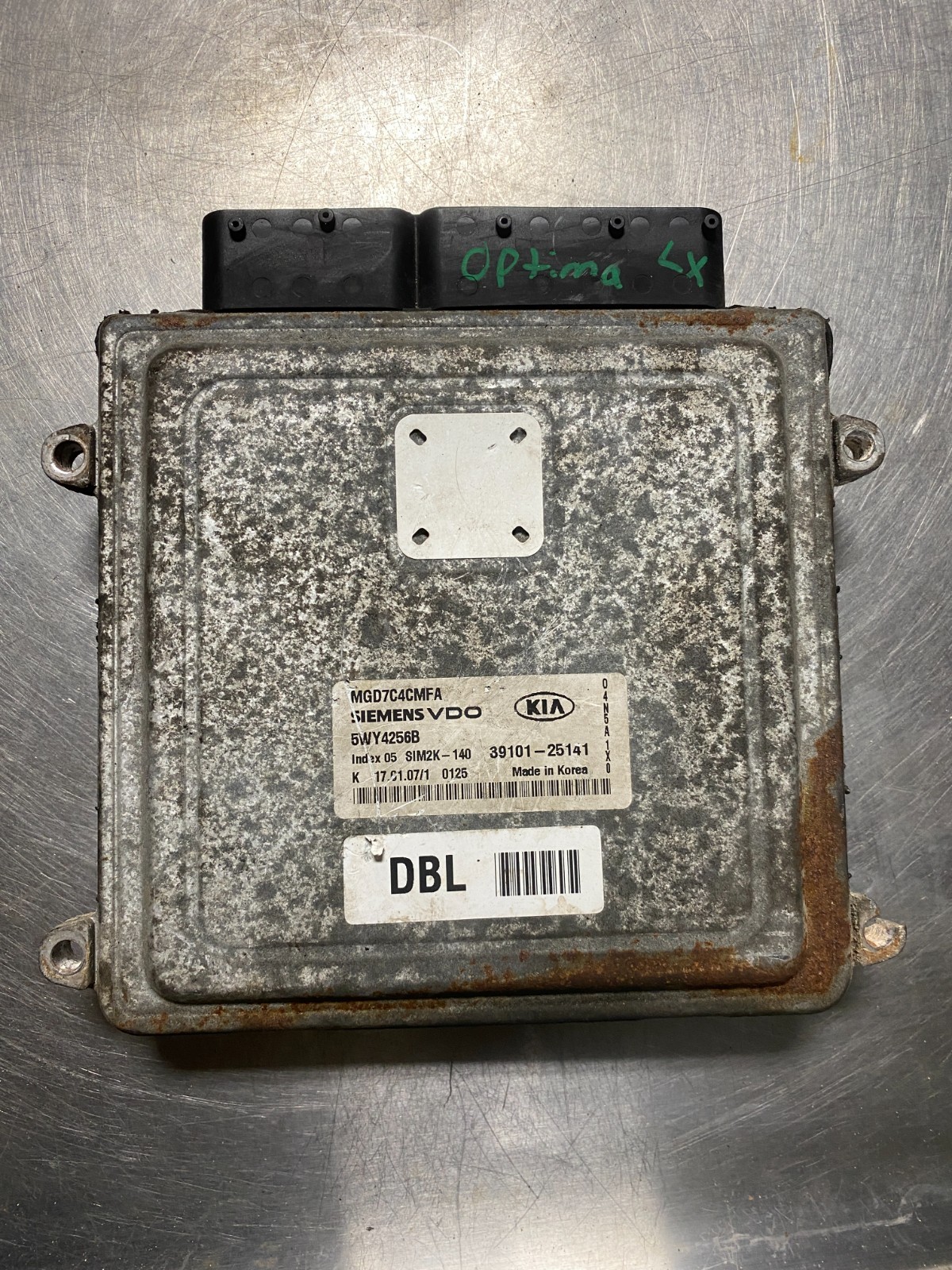 06-08 Kia Optima LX 2.4L AT Engine Computer 39101-25141 Ecm Pcm Ecu Oem