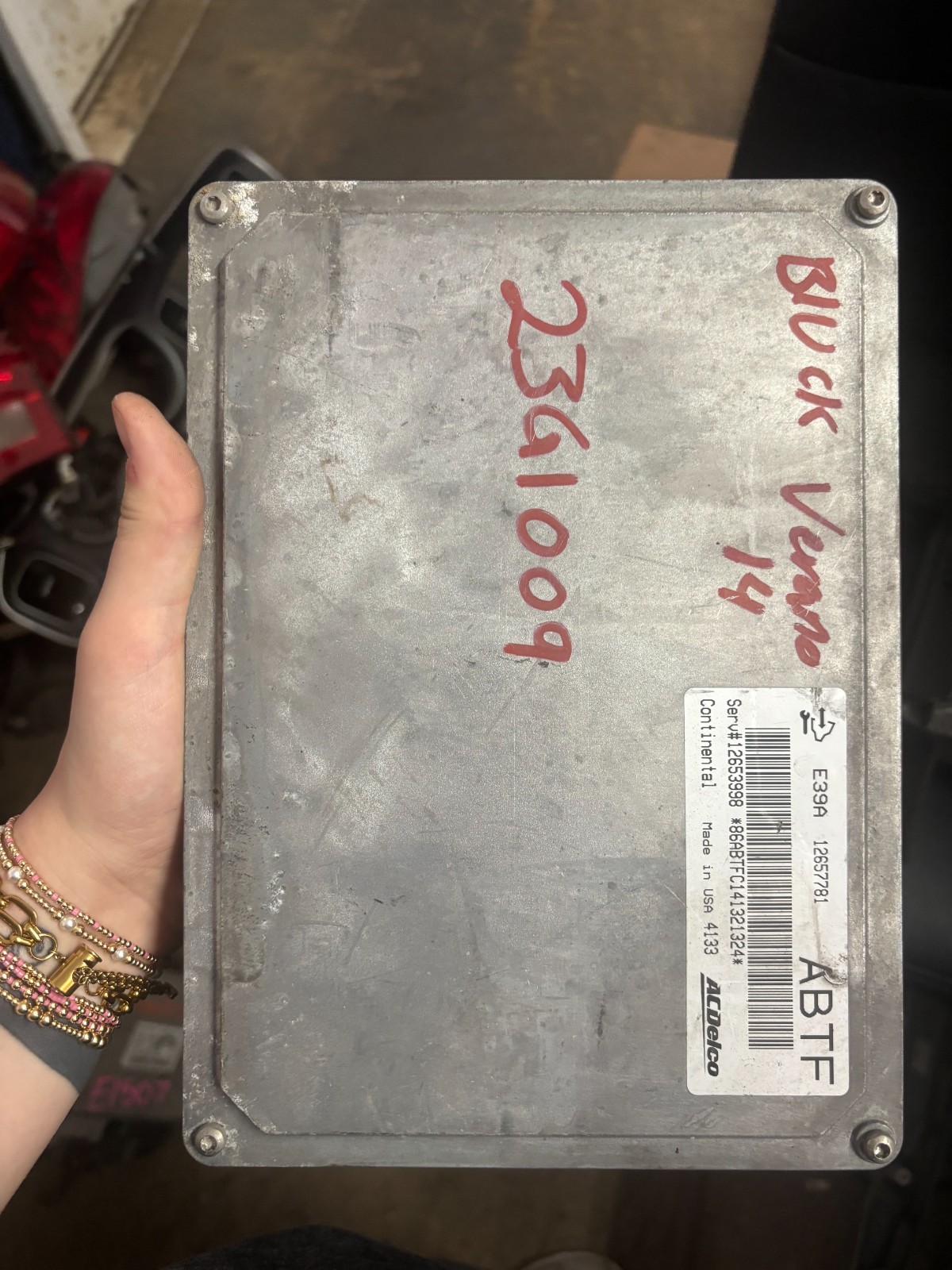 2013-19 GM Verano Equinox ATS ECM Engine Computer Module ECU PCM 12657781 ABTF