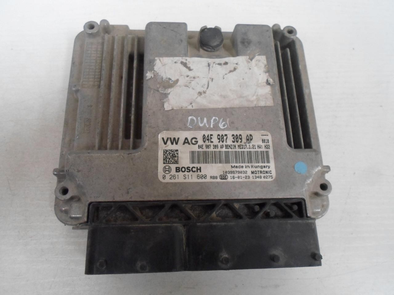 ENGINE COMPUTER VOLKSWAGEN JETTA 2016 2017 04E907309AP 0261S11600 1.4L ECM OEM